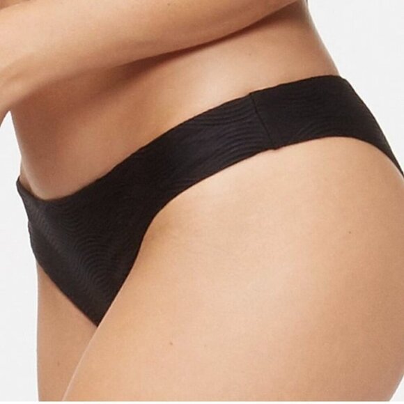 NWT Tavik Ali Mini Swim Bottom Textured Amalfi in Black - Large - Picture 9 of 10